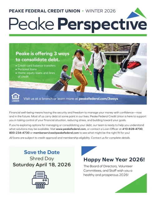 Peake Perspective - Winter 2025 Cover